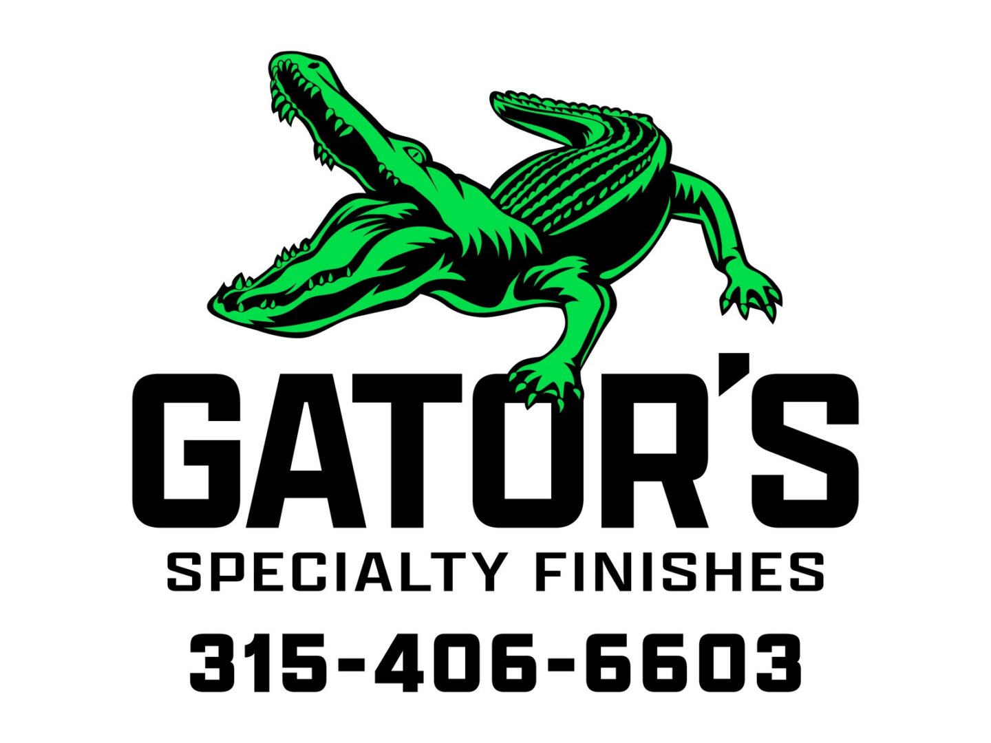 Gator finishes logo
